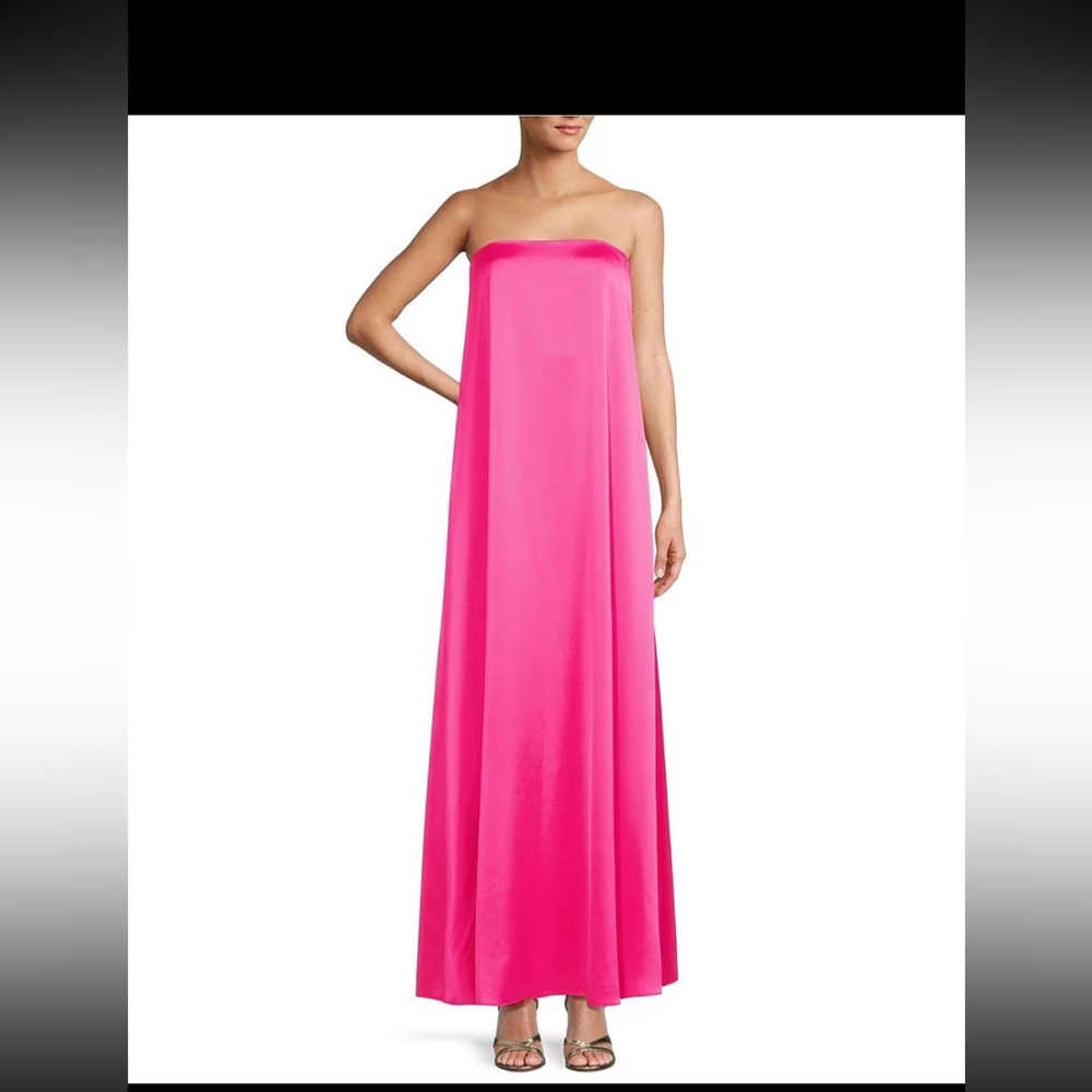 Pink Antonio Melani Strapless Formal dress
